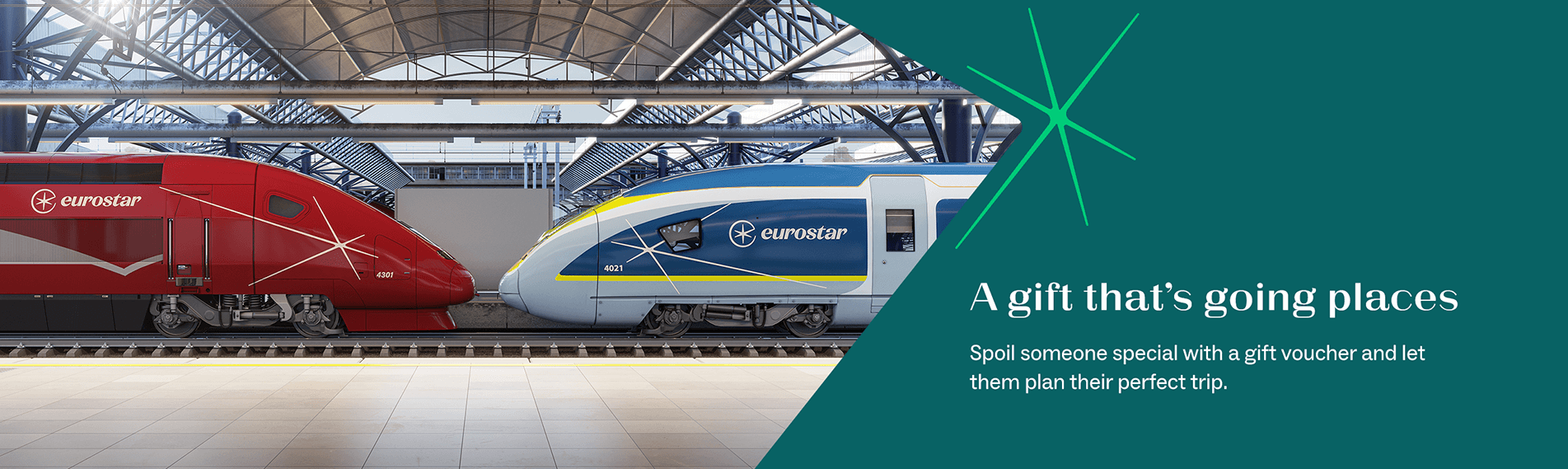 Viaja por Europa en tren utilizando Eurostar